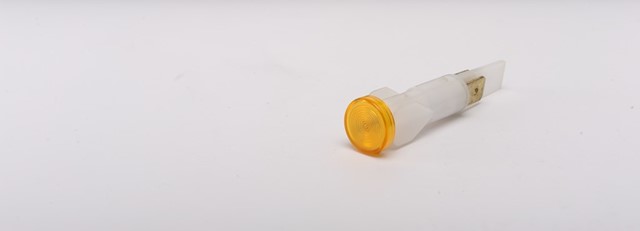 S Series Plastic 230V AC Yellow 10 mm Pilot
